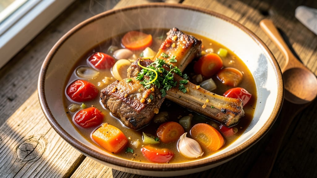 Beef Soup Bone Stew Recipe: Rich Umami Depth From Slow-Simmered Bones