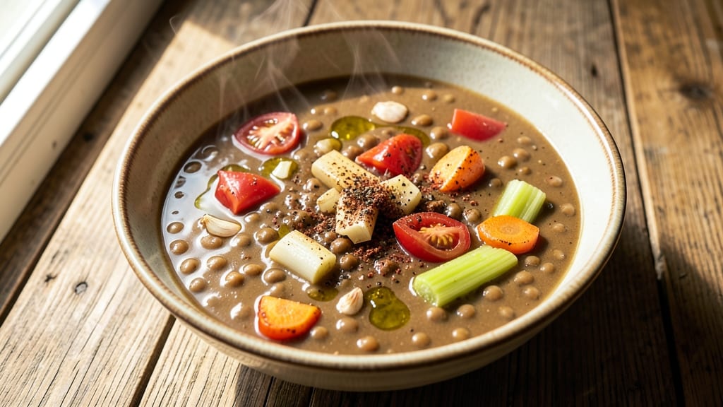 BJ's Lentil Soup Recipe: Smoky Spice and Celery Crown Crunch