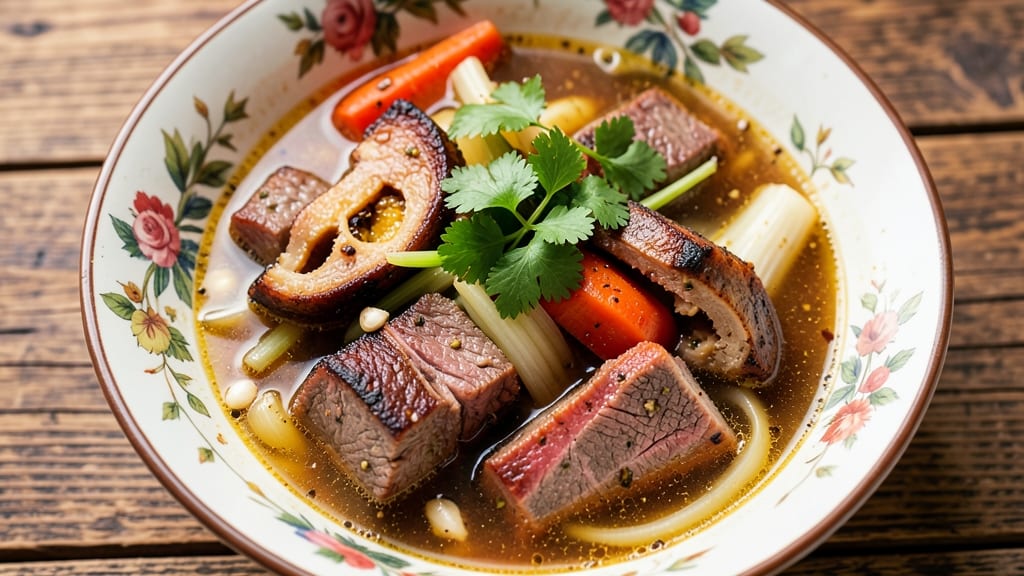 Beef Soup Recipe With Beef Bones: Collagen-Rich Broth That Builds Flavor All Day