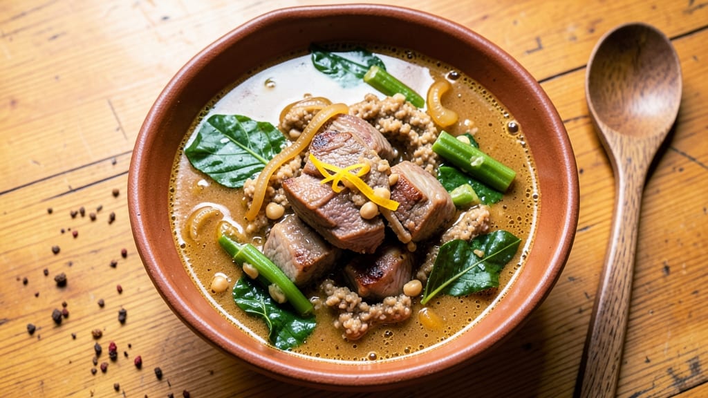 Banga Soup Recipe Cameroon: Smoky Palm Oil and Peanut Base With Hearty Meat