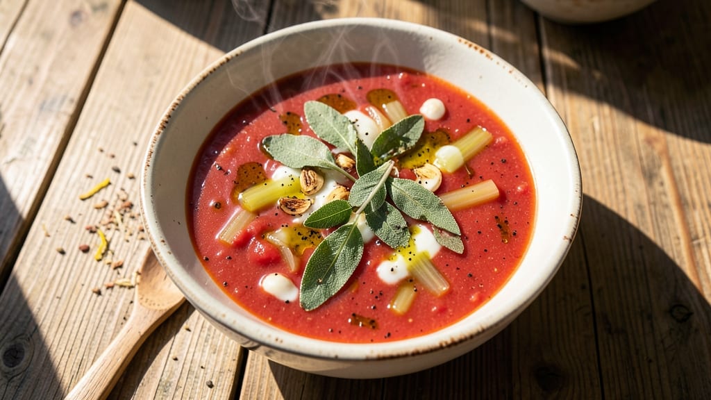 Best Ever Homemade Tomato Soup Recipe: Velvety Smoothness With Celery Crown Crunch