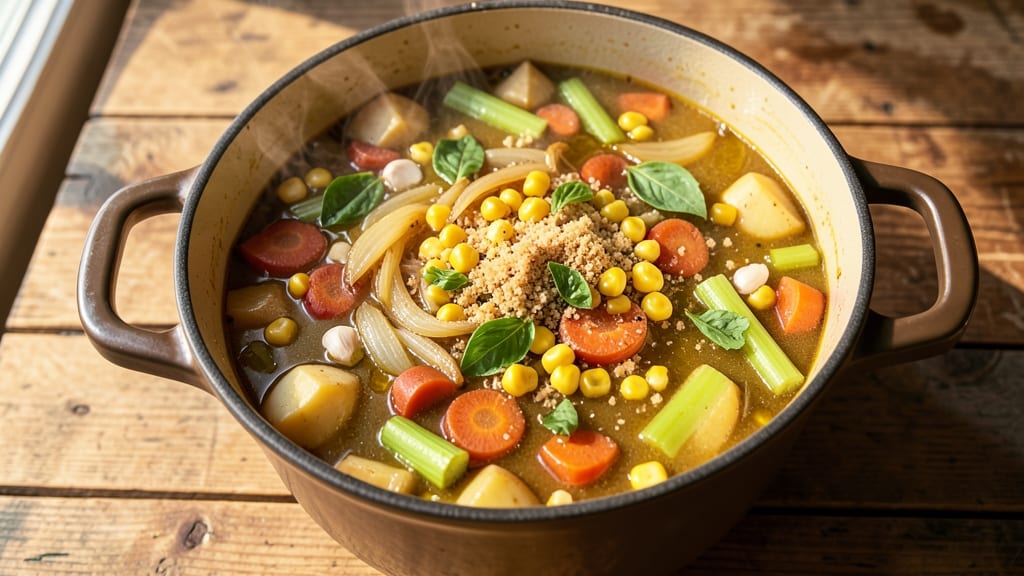 5 Gallon Vegetable Soup Recipe: Hearty Batch for Crowds and Leftovers