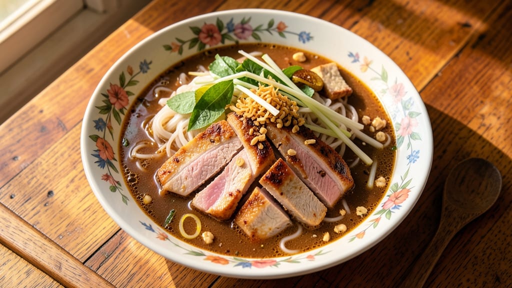 Authentic Thai Boat Noodle Soup Recipe: Spicy-Creamy Balance With Silky Rice Noodles