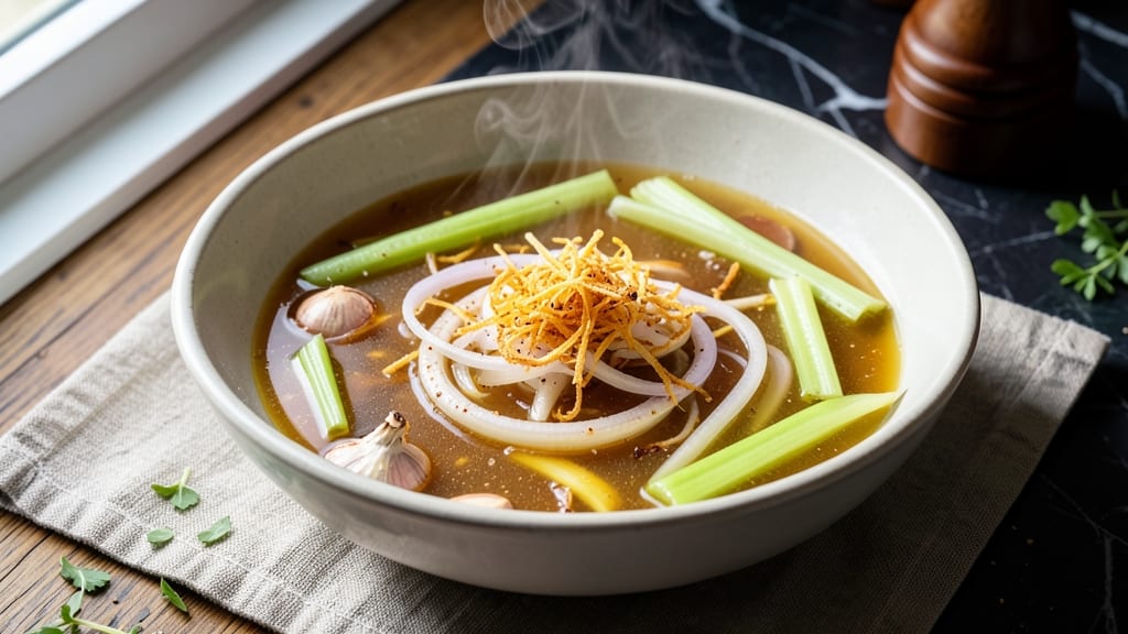 Adrenal Soup Recipe: Immune-Boosting Blend of Celery, Ginger, and Turmeric