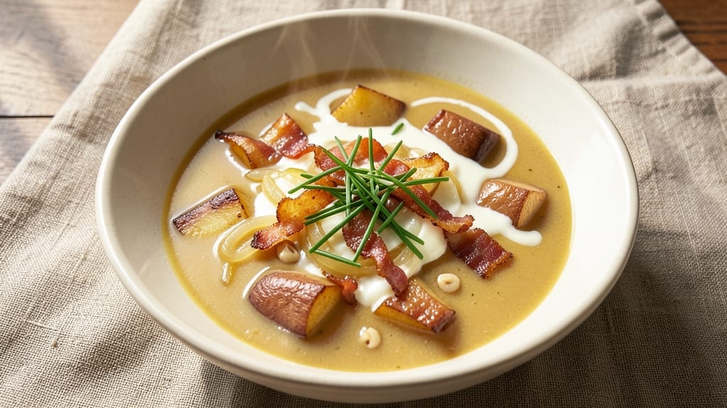 Baked Potato Soup Recipe With Half and Half: Ultra-Creamy Velvety Richness