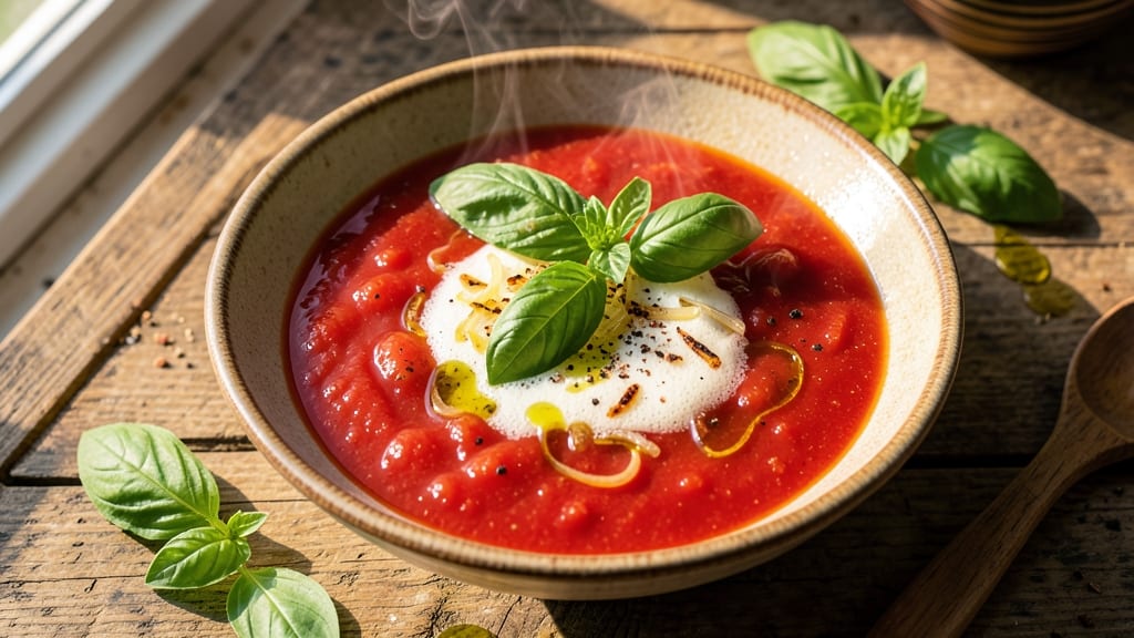 Authentic Italian Tomato Soup Recipe: Slow-Simmered Umami Bomb With Fresh Basil