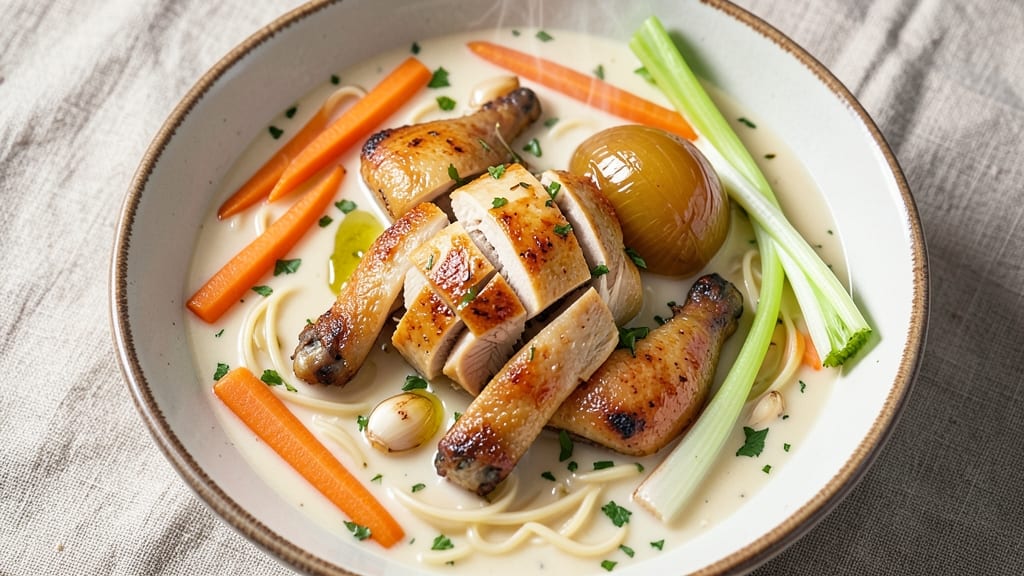 Best Tasting Chicken Noodle Soup Recipe: Homemade Broth That Outshines Canned