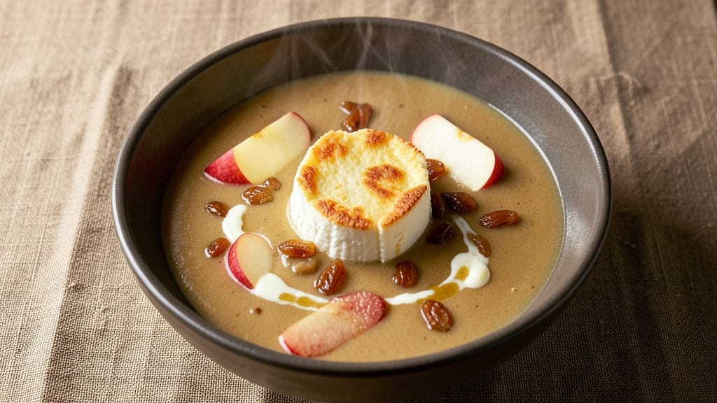 Apple Brie Soup Recipe: Caramelized Apples and Melty Cheese Bliss