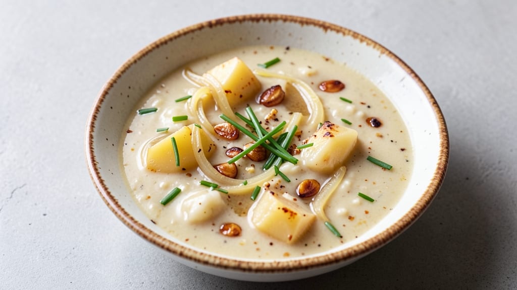 Ina Garten Potato Soup Recipe: Slow-Simmered Velouté with Crispy Celery Topping