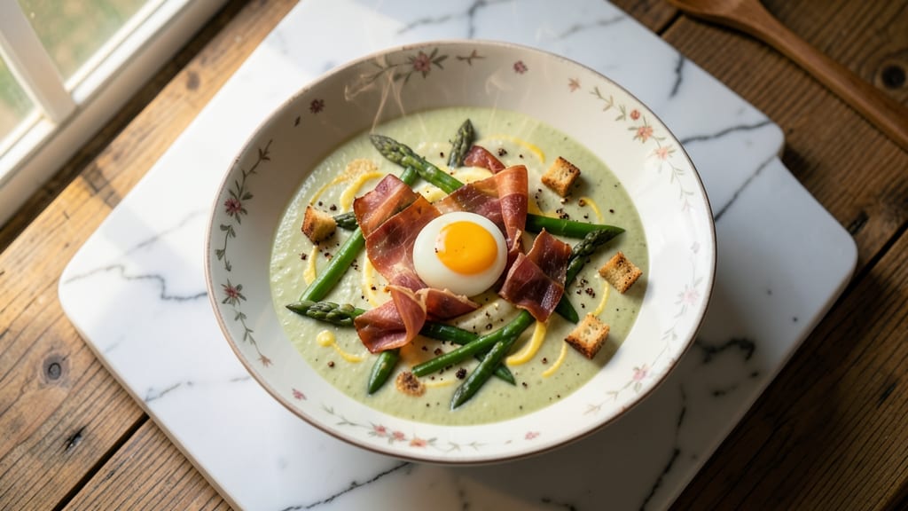 Martha Stewart's Asparagus Soup Recipe: Blender-Perfect Silky Texture