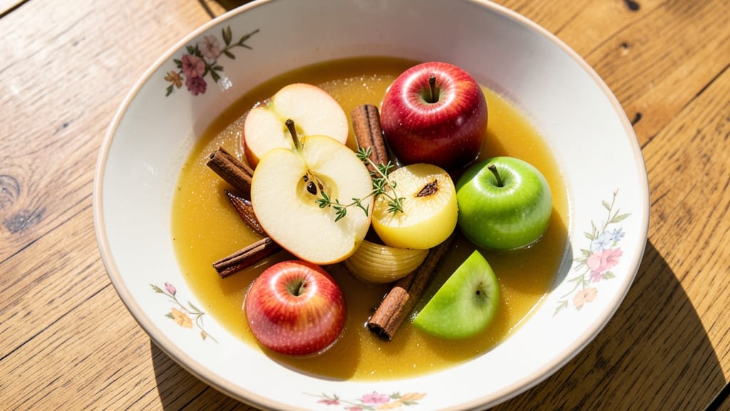 Apple and Pear Soup Recipe: Spiced Autumn Harmony in 25 Minutes