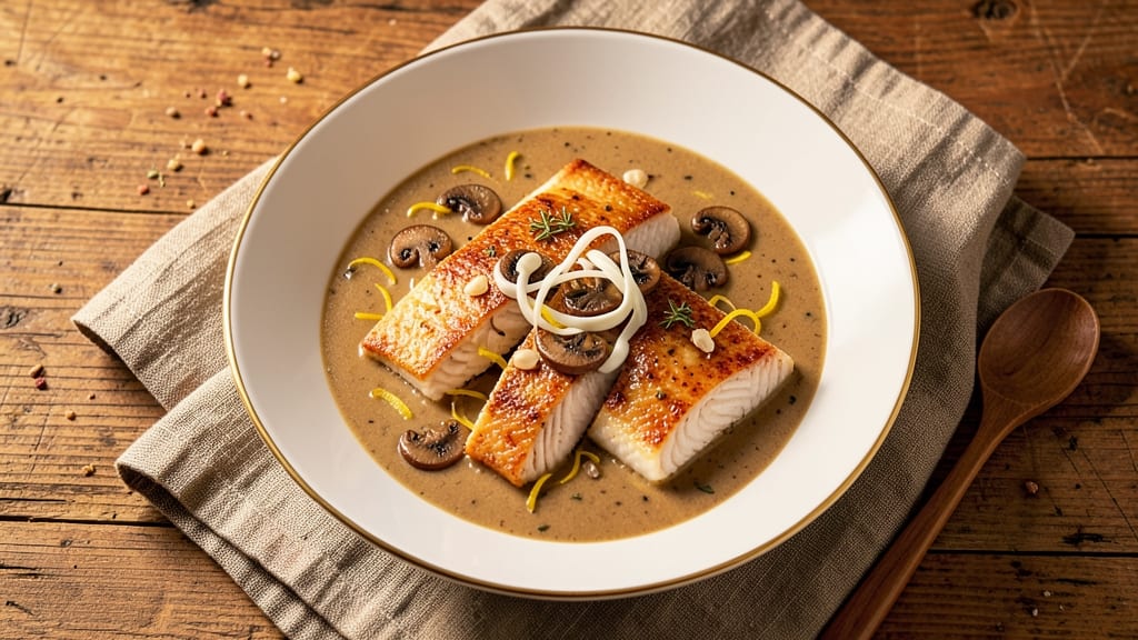 Baked Fish With Cream of Mushroom Soup Recipe: Crispy Top, Velvety Sauce Harmony