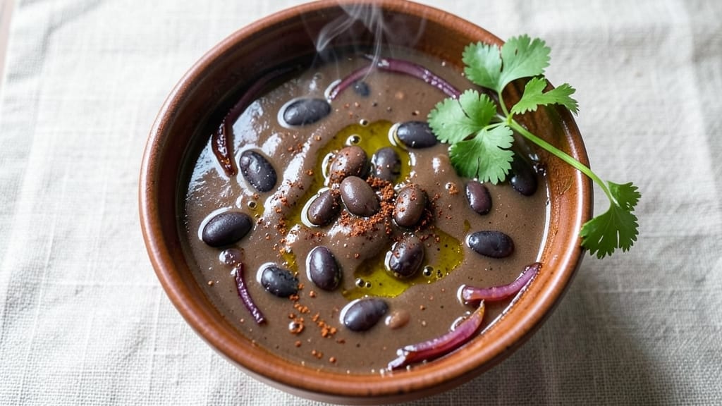 5-Ingredient Black Bean Soup Recipe: Smoky Cumin and Cocoa Infusion