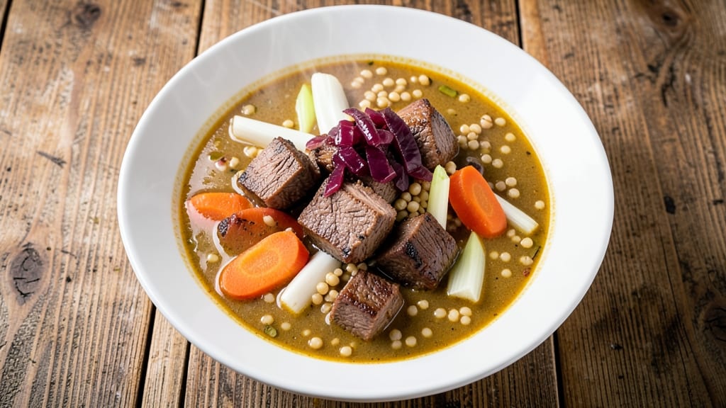 Beef and Barley Soup Recipe: Rachael Ray's Slow-Simmered Comfort Bowl