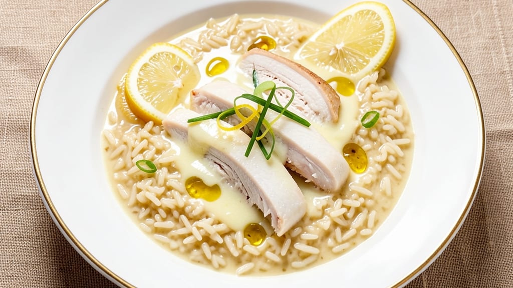 Avgolemono Soup Recipe with Rice: Lemon-Egg Velouté That Rivals Greek Tavernas