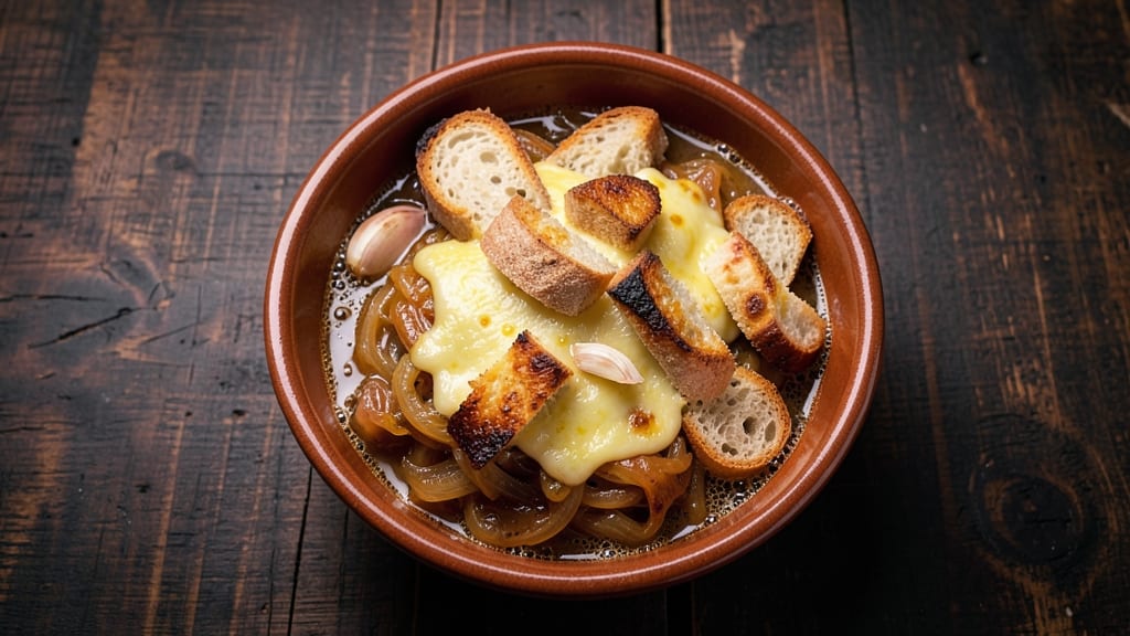 Bistro French Onion Soup Recipe: Golden Crust, Silky Broth Magic