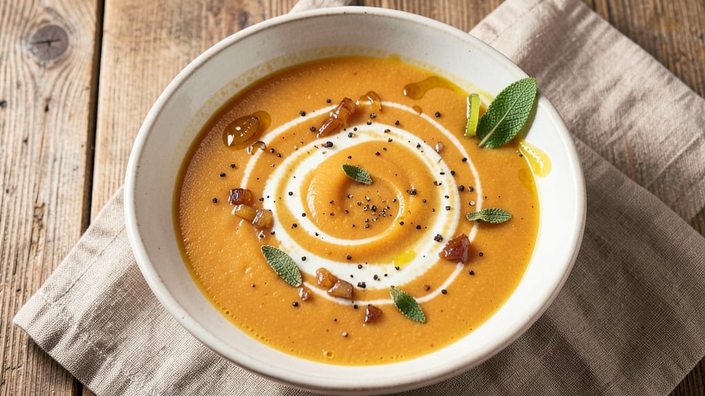 Basic Creamy Pumpkin Soup Recipe: Velvety Spiced Blend in One Pot