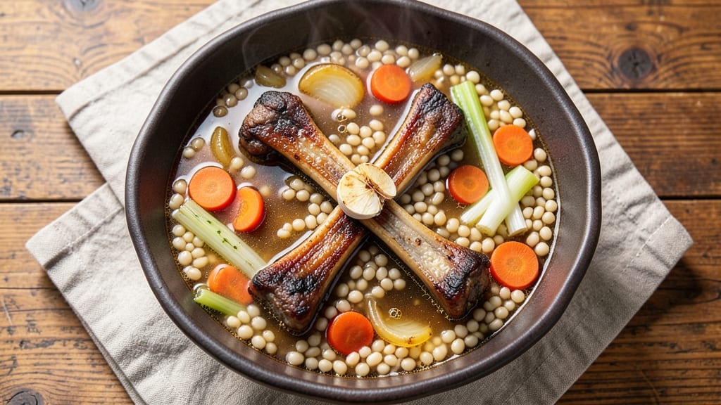 Beef Barley Soup Recipe With Soup Bones: Rich Bone Broth Depth and Hearty Barley Bites