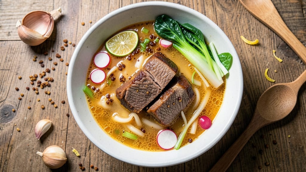 Beef Sinigang Soup Recipe: Sour Tamarind and Herb Infusion Magic