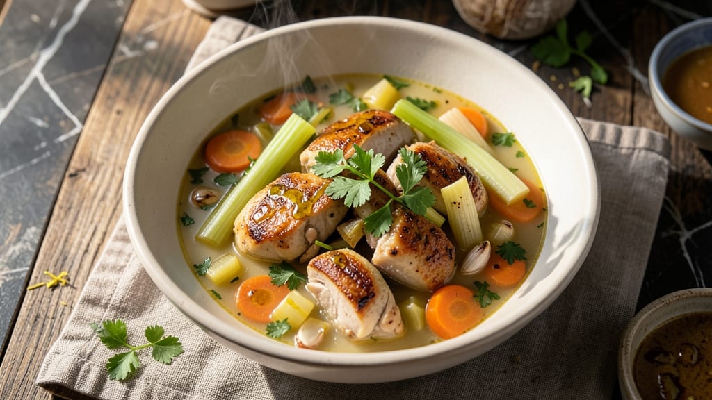 Authentic Italian Chicken Soup Recipe: Slow-Simmered Comfort With Pappardelle Twist