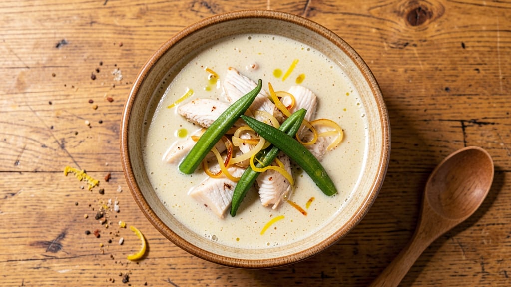 Belizean Fish Soup Recipe: Citrusy Coconut and Okra Harmony