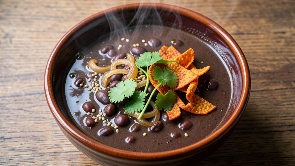 Amy's Black Bean Soup Recipe: Smoky Cocoa-Kissed Depth in One Pot