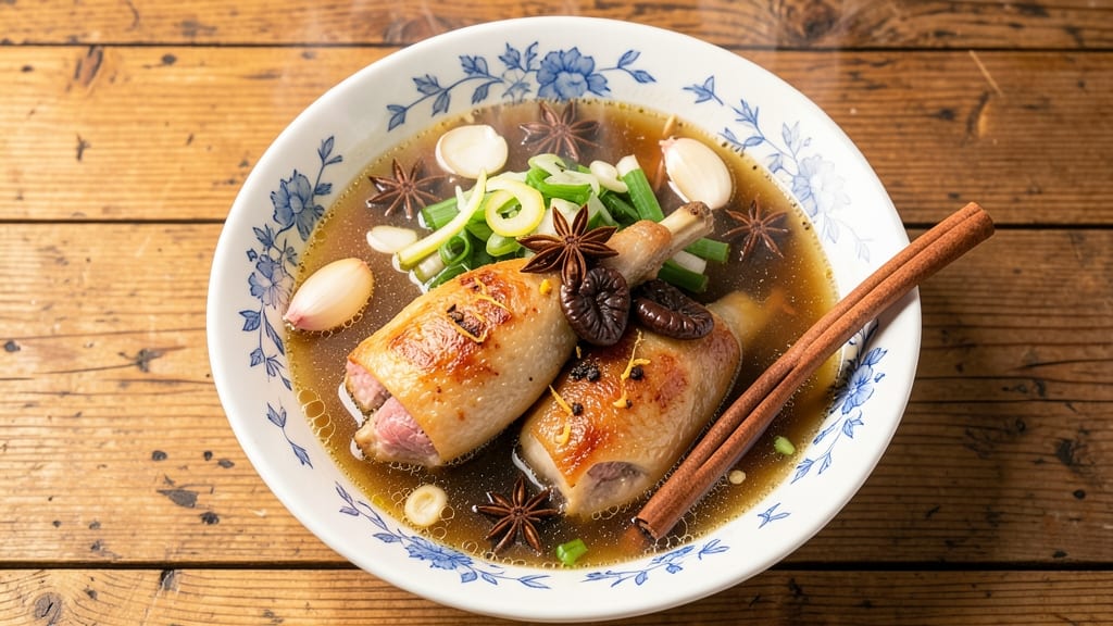 Authentic Chinese Chicken Soup Recipe: Star Anise and Ginger Immune Boost