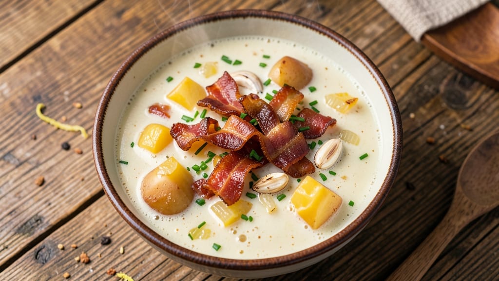 Betty Crocker Bacon Cheddar Potato Soup Recipe: Smoky Crunch and Creamy Velvety Bliss