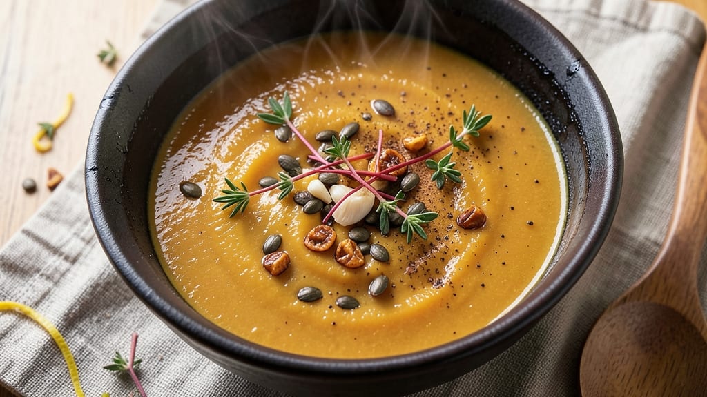 Baked Whole Pumpkin Soup Recipe: Roasted Depth and Velvety Smoothness