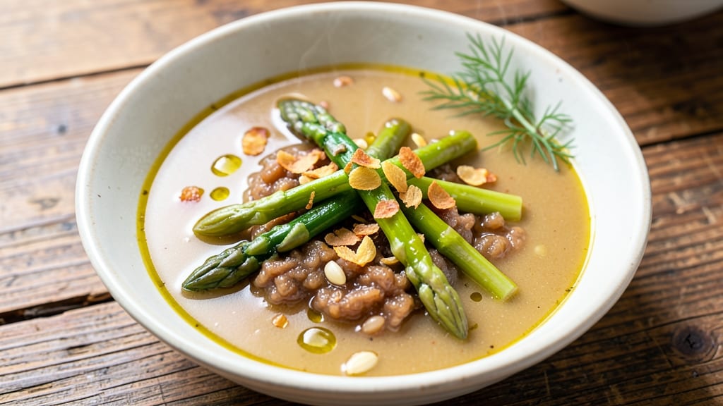 Asparagus Broth Soup Recipe: Earthy Greens and Herb-Infused Lightness