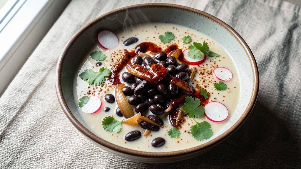 Jamie Oliver's Black Bean Soup Recipe: Smoky Chipotle and Cumin Infusion