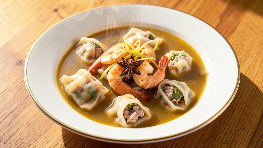 Authentic Shrimp Wonton Soup Recipe: Fragrant Broth With Silky Noodles and Crisp Dumplings