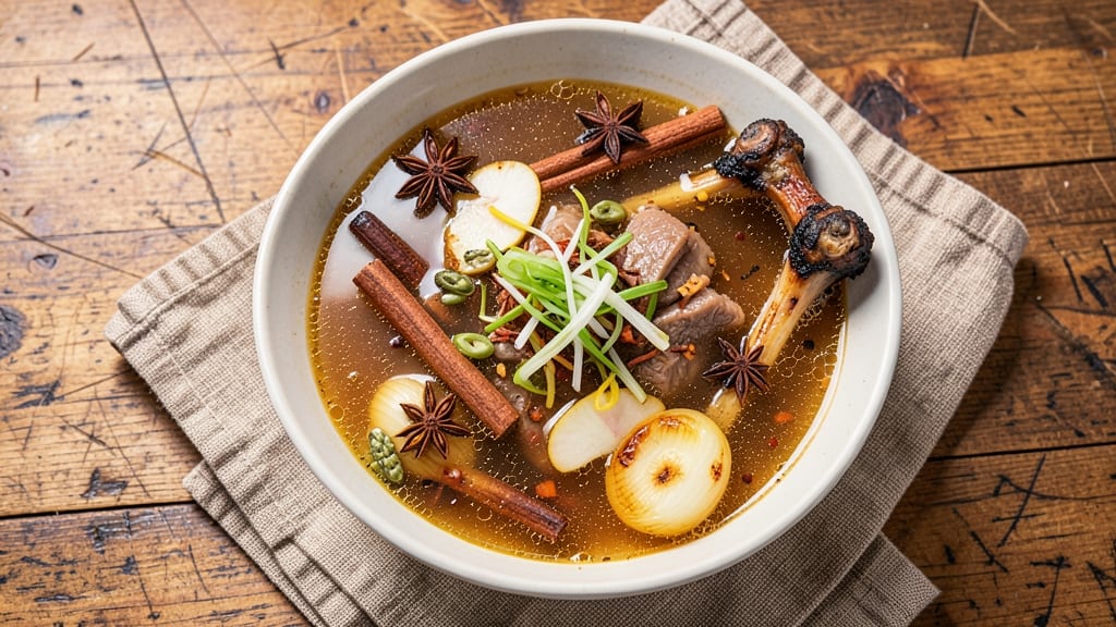 Beef Pho Soup Base Recipe: Deep Umami Broth With Star Anise and Cinnamon