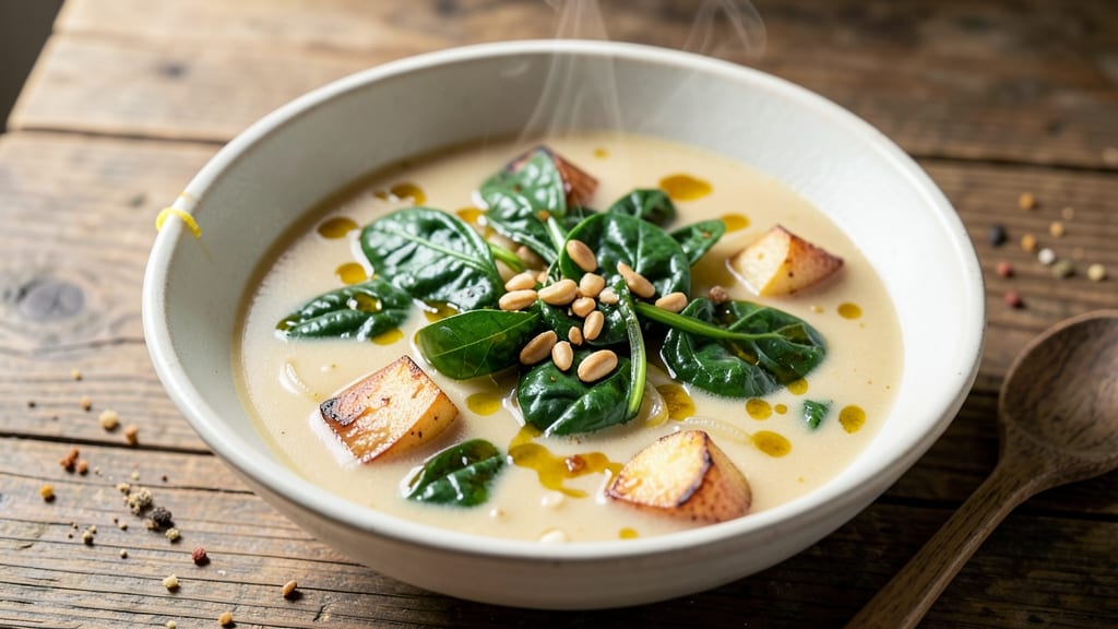 Best Spinach Soup Recipe Ever With Fresh Spinach: Velvety Creaminess and Earthy Herb Freshness