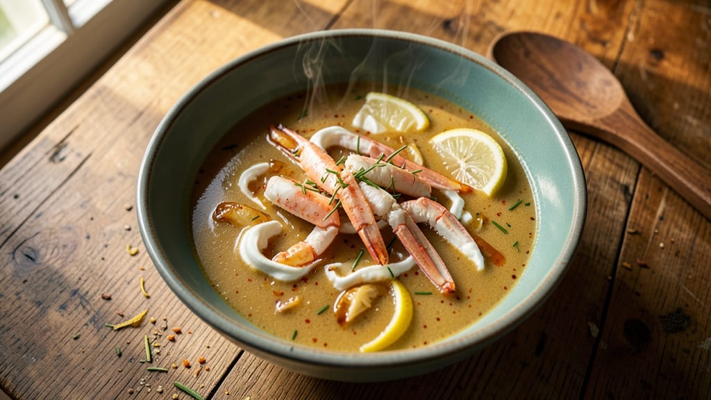 Award Winning Maryland Crab Soup Recipe: Blue Crab-Infused Velouté With Old Bay Magic