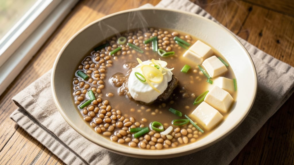 Barley and Miso Soup Recipe: Umami-Rich Broth with Toasted Barley Bites