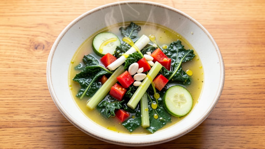 Alkaline Vegetable Soup Recipe: Gut-Friendly Greens with Zesty Lemon Twist