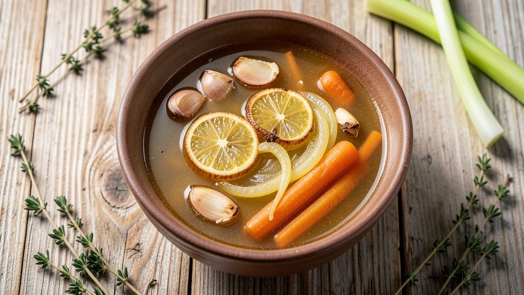 Ancient Ginger and Garlic Soup Recipe: Spiced Harmony With Earthy Depth