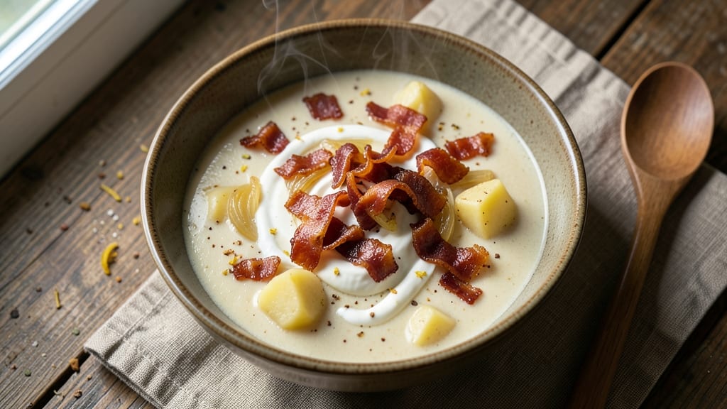 Betty Crocker Loaded Baked Potato Soup Recipe: Creamy Velout With Crispy Bacon Bites