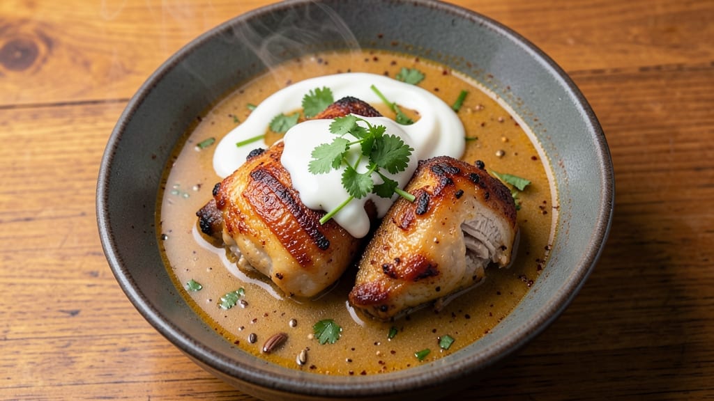 Afghani Chicken Soup Recipe: Spiced Yogurt and Herb Infusion Magic