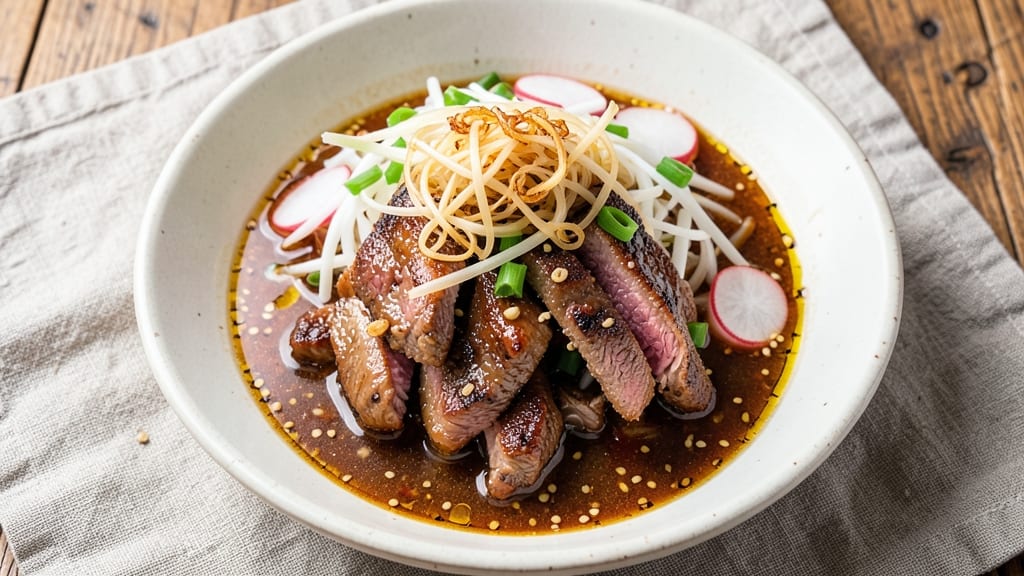 Beef Bulgogi Soup Recipe: Sweet-Savory Beef and Rice Noodle Harmony