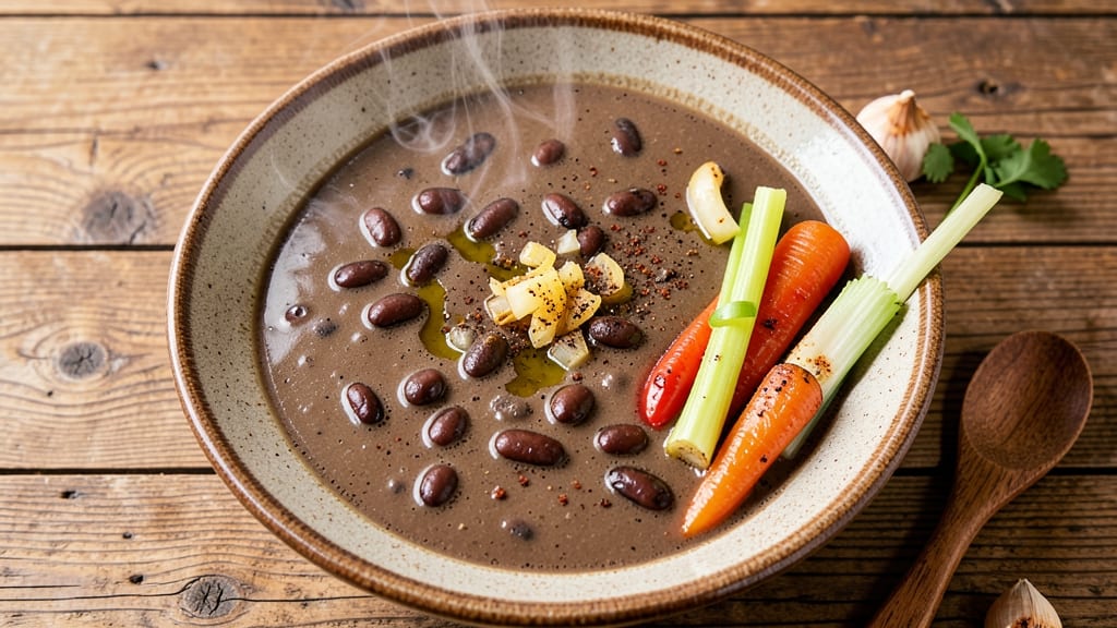Black Bean Soup Recipe With Dried Black Beans: Slow-Simmered Depth and Earthy Richness