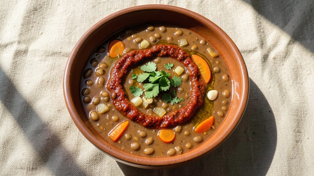 Algerian Lentil Soup Recipe: Harissa-Spiced Warmth in One Pot