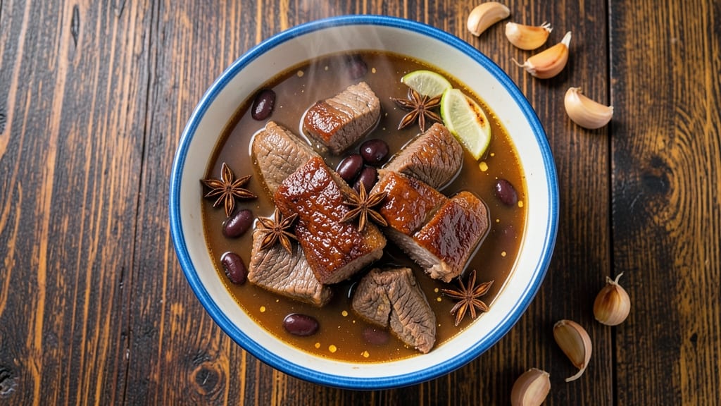 Beef Brisket Soup Recipe Chinese: Slow-Braised Richness with Star Anchovy Crunch