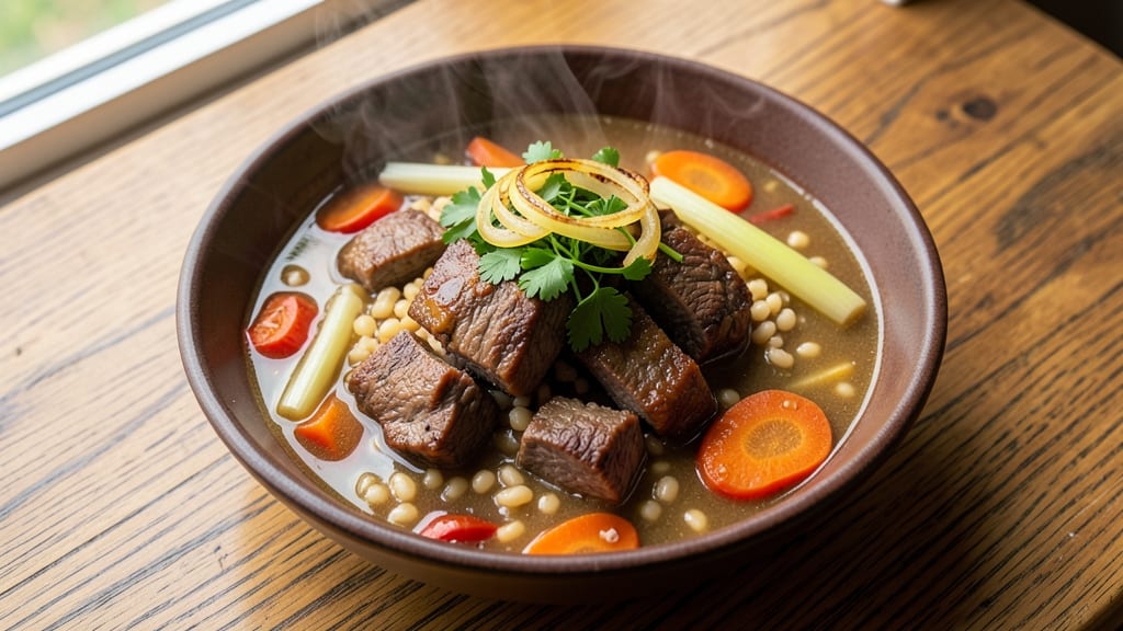 Beef Barley Soup Recipe No Tomatoes: Savory Umami Crunch Without Mayo