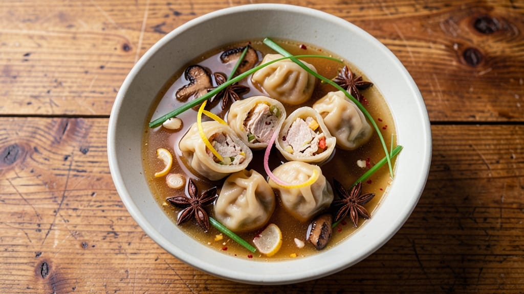 Asian Chicken Dumpling Soup Recipe: Wok-Hot Steaming Bites in 30 Minutes