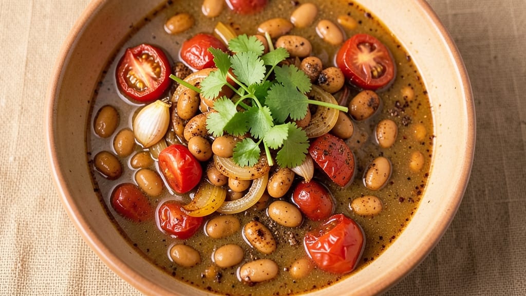 Authentic Mexican Bean Soup Recipe: Smoky Cumin and Tomato-Rich Tradition