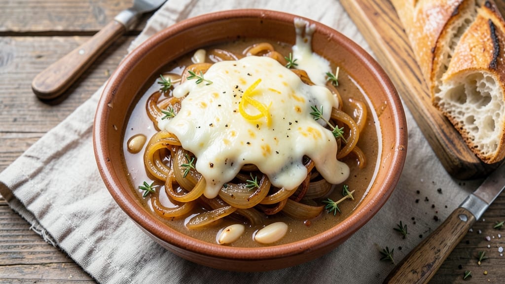 5 Onion Soup Recipe: Caramelized Onion Layers and Gruyère Magic