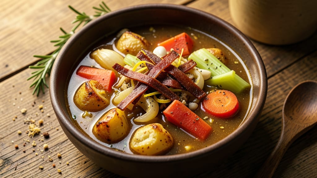 Biltong Soup Recipe: Smoky-Spiced Meat and Root Vegetable Harmony