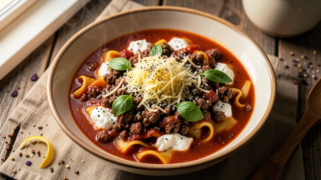 Wegmans Lasagna Soup Recipe: Layered Pasta and Meatball Comfort in One Pot